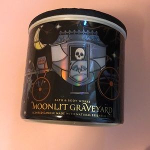 Moonlit Graveyard Three wick candle